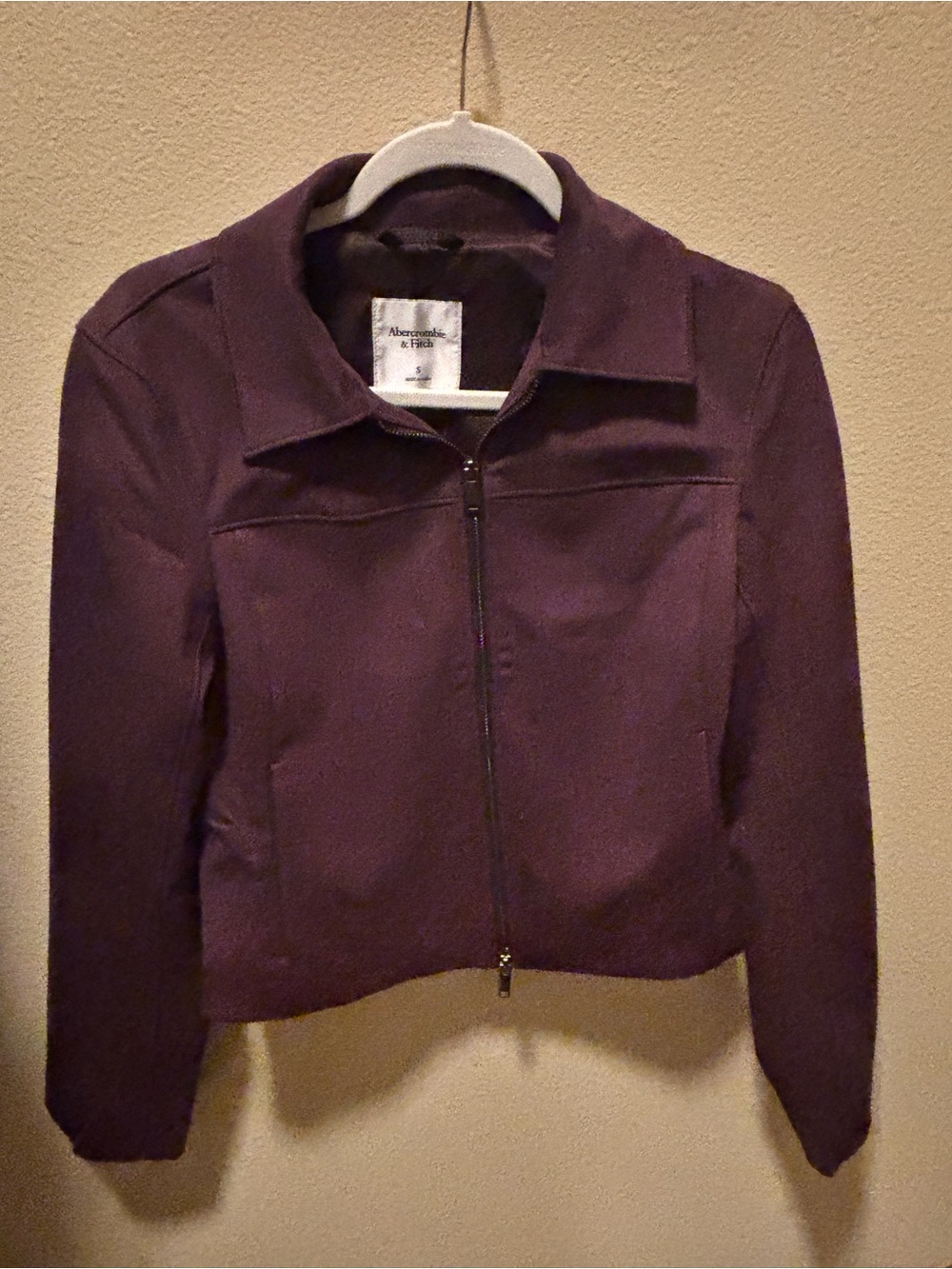Abercrombie & Fitch Women’s Brown Vegan Suede Jacket! Brand new with tags!